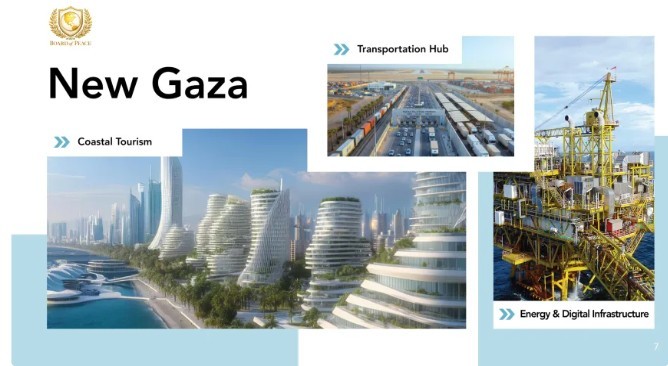  Ginerele lui Trump, Jared Kushner, a dezvăluit „planul general” pentru reconstrucţia Fâșiei Gaza