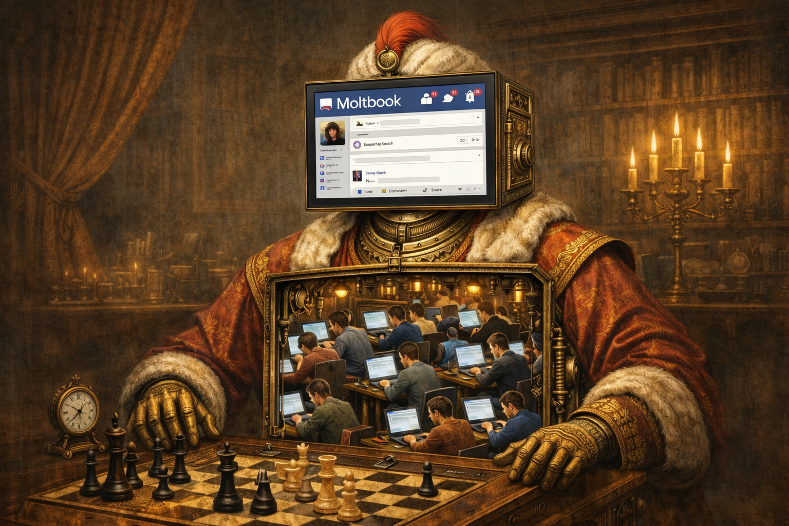  În spatele rețelei sociale de agenți AI se află, de fapt, 17.000 de oameni