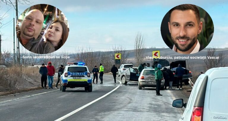 Cine sunt cei doi oameni de afaceri care s-au izbit frontal la Iași, unul din ei decedând pe loc (FOTO)