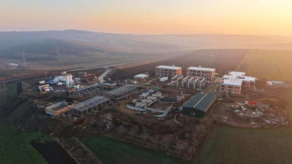  Lucrările la campusul AGRITECH de la Ezăreni avansează. USV Iași dezvoltă aici cel mai mare proiect investițional din istoria sa