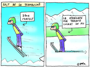 Olimpiada de Iarnă - sărituri cu skiurile de la trambulină