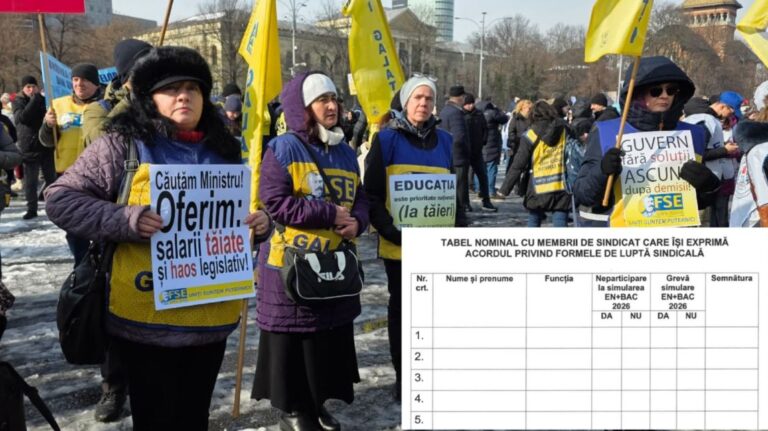 Referendum în școli: profesorii decid prin vot dacă intră în grevă luna viitoare. Mesaj sindical de la Iași: ce se cere?