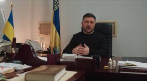 Zelenski a vizitat frontul de est în Donețk și susține că Rusia pregătește acolo o ofensivă de primăvară