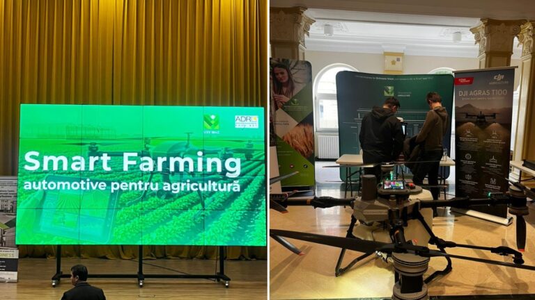 Agricultura smart, adusă în prim-plan la un atelier de inovare organizat la USV Iași. „Cum funcționează o mașină pe stradă poate funcționa și un tractor pe câmp” - FOTO