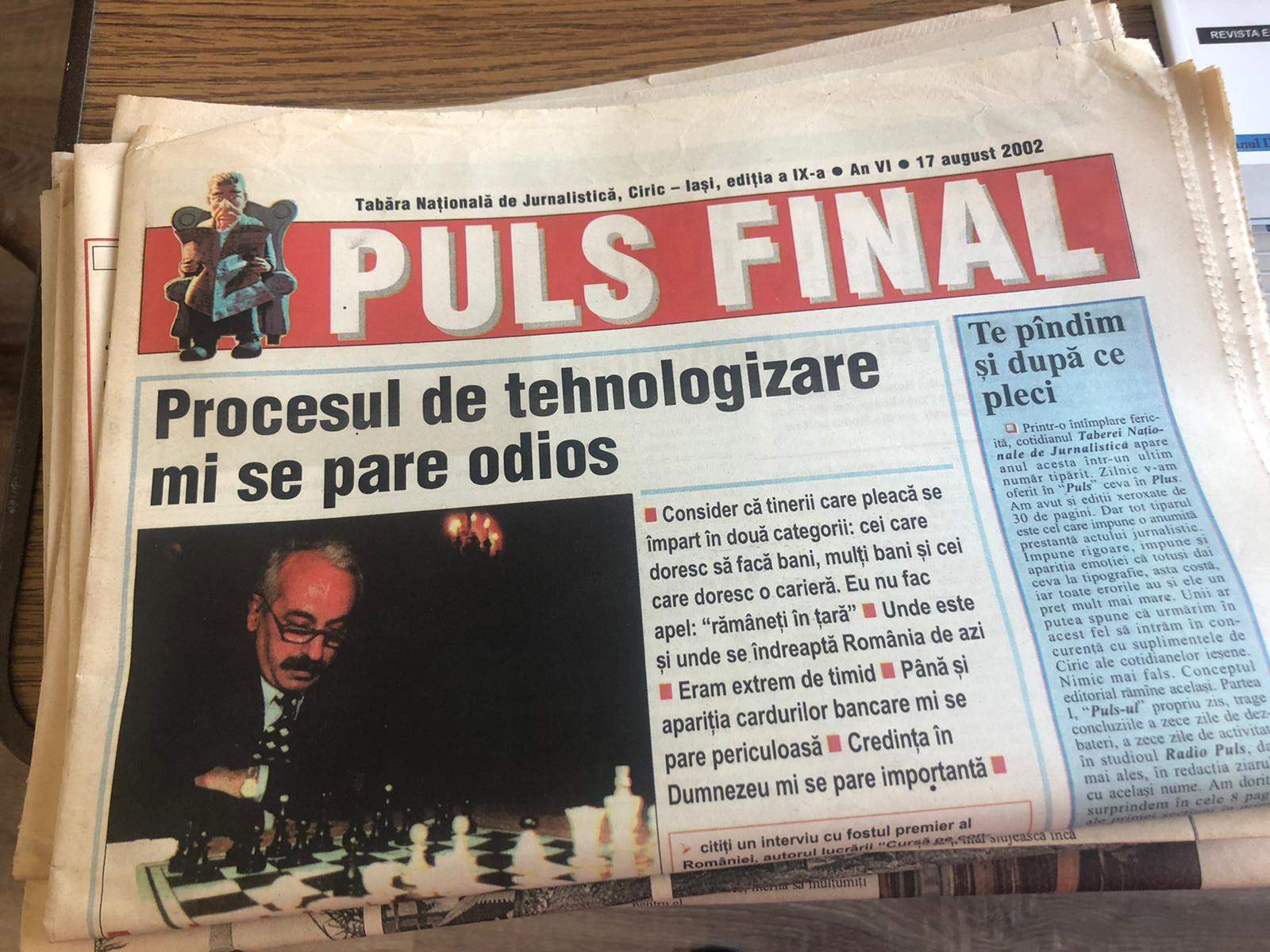 Jurnalismul este una dintre pasiunile Luminitei Gradinariu